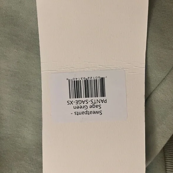 Adanola Sage Green sweatpants and half zip - Picture 5 of 5